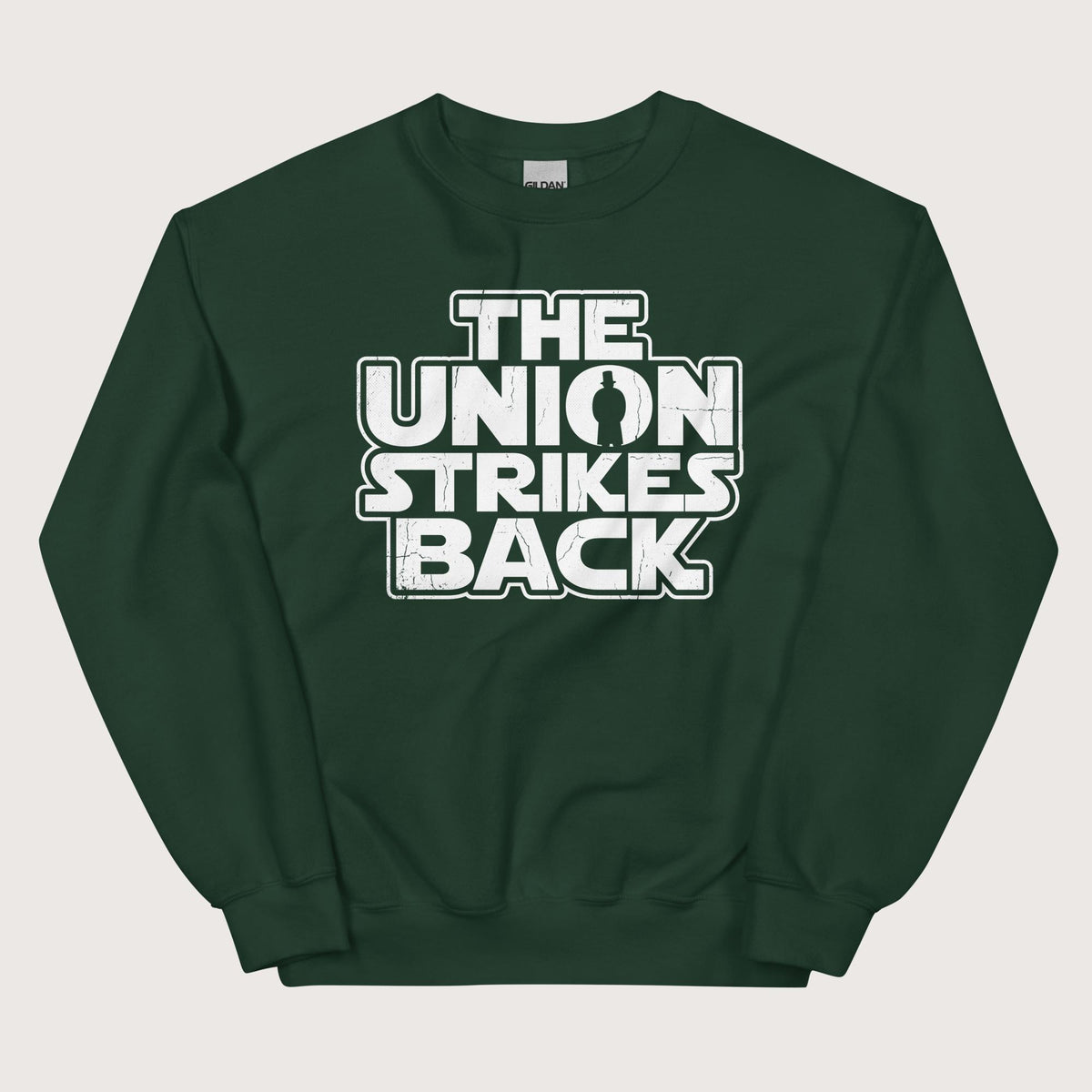 Forest Green The Union Strikes Back Sweatshirt - history buff gift by HistoHead
