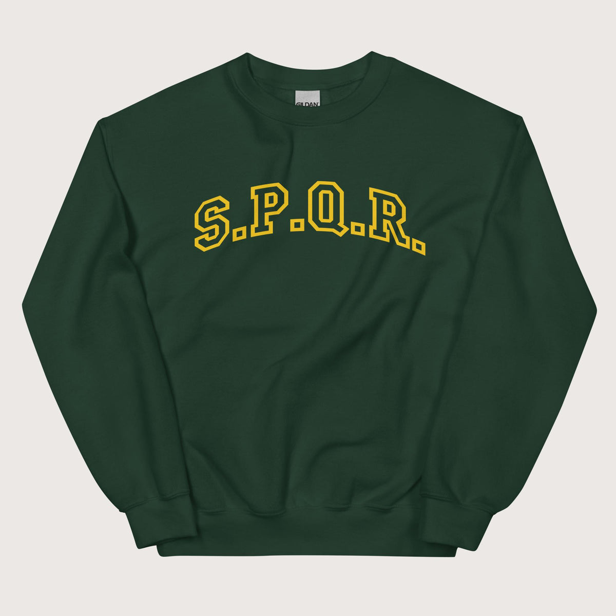 Forest Green SPQR Sweatshirt - history buff gift by HistoHead