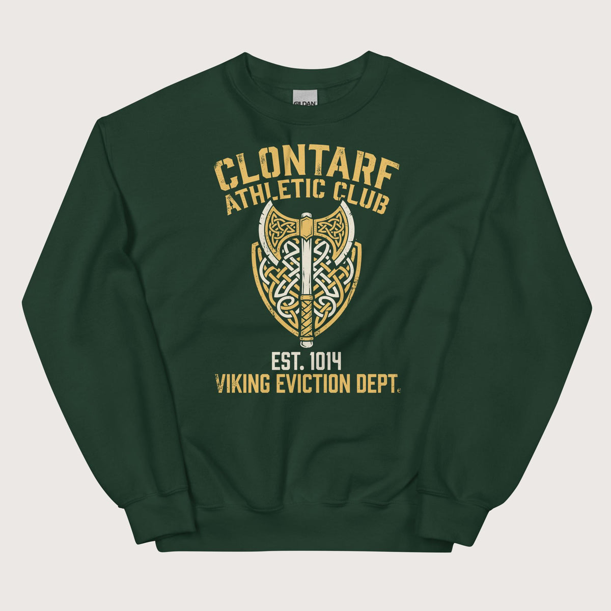 Forest Green Clontarf Athletic Club Sweatshirt - history buff gift by HistoHead