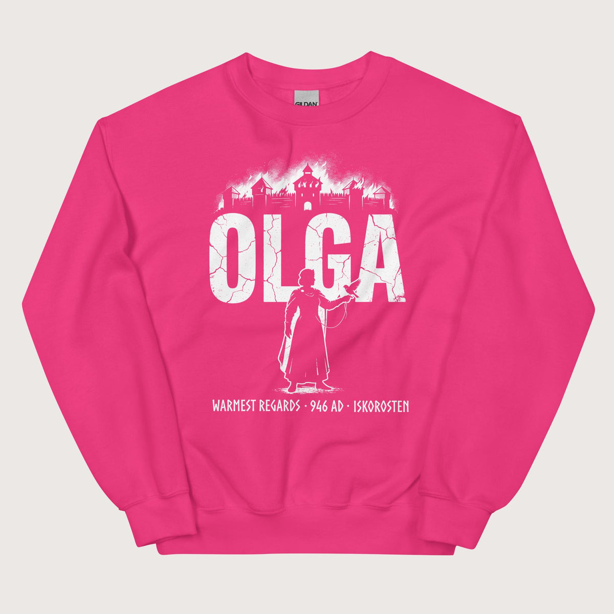Heliconia Olga of Kiev Warmest Regards Sweatshirt - history buff gift by HistoHead