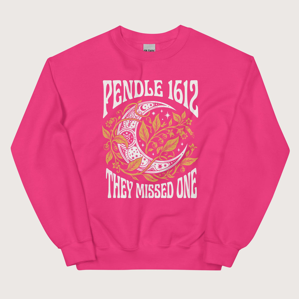 Heliconia Pendle Witch Trials They Missed One Sweatshirt - history buff gift by HistoHead