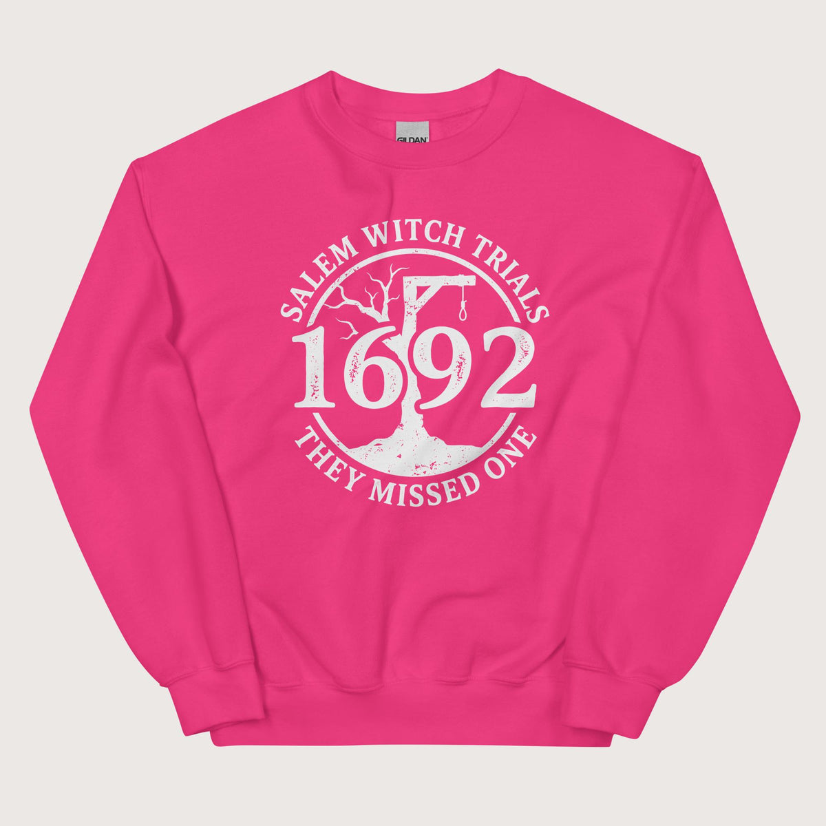 Heliconia Salem Witch Trials They Missed One Sweatshirt - history buff gift by HistoHead