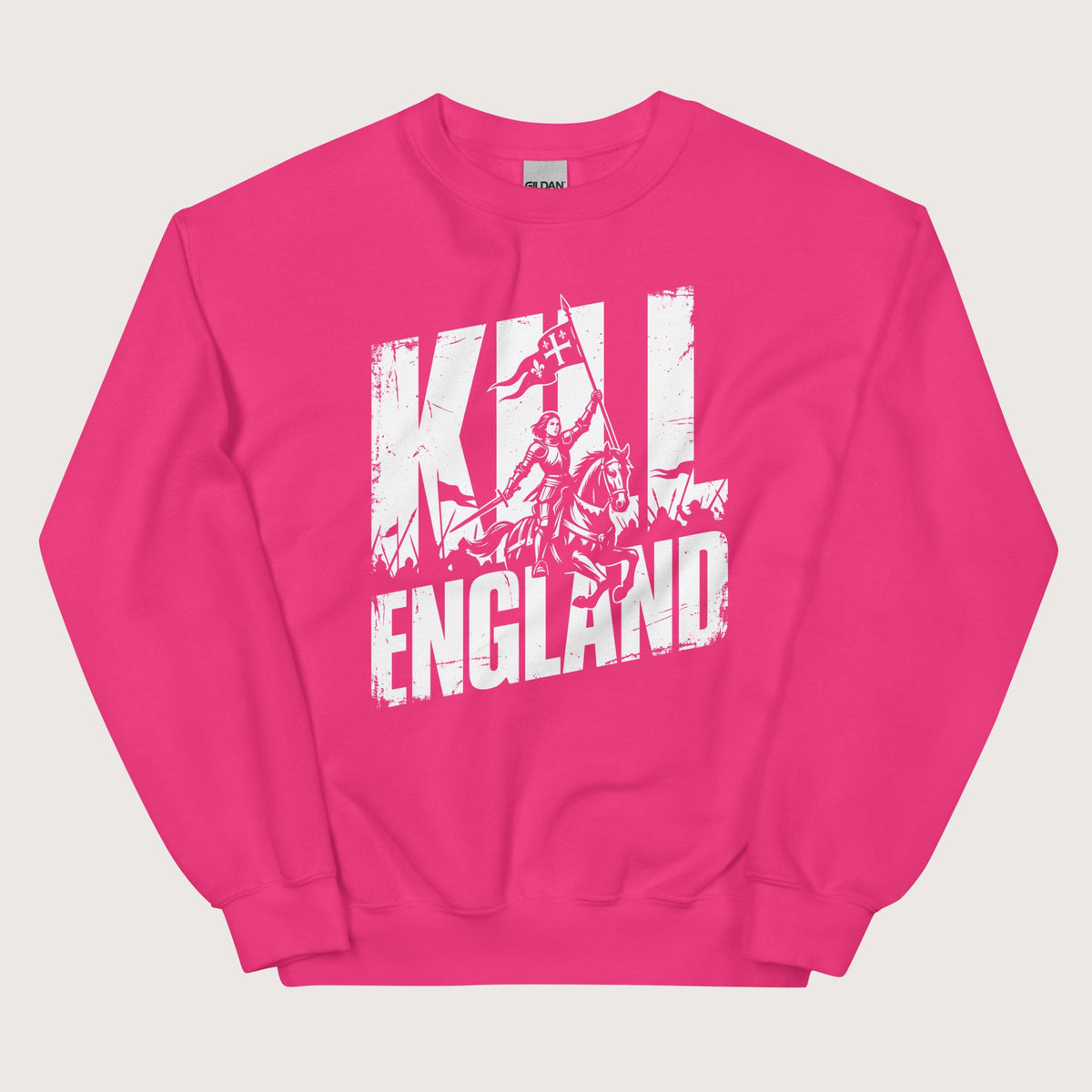 Heliconia Joan of Arc Kill England Sweatshirt - history buff gift by HistoHead