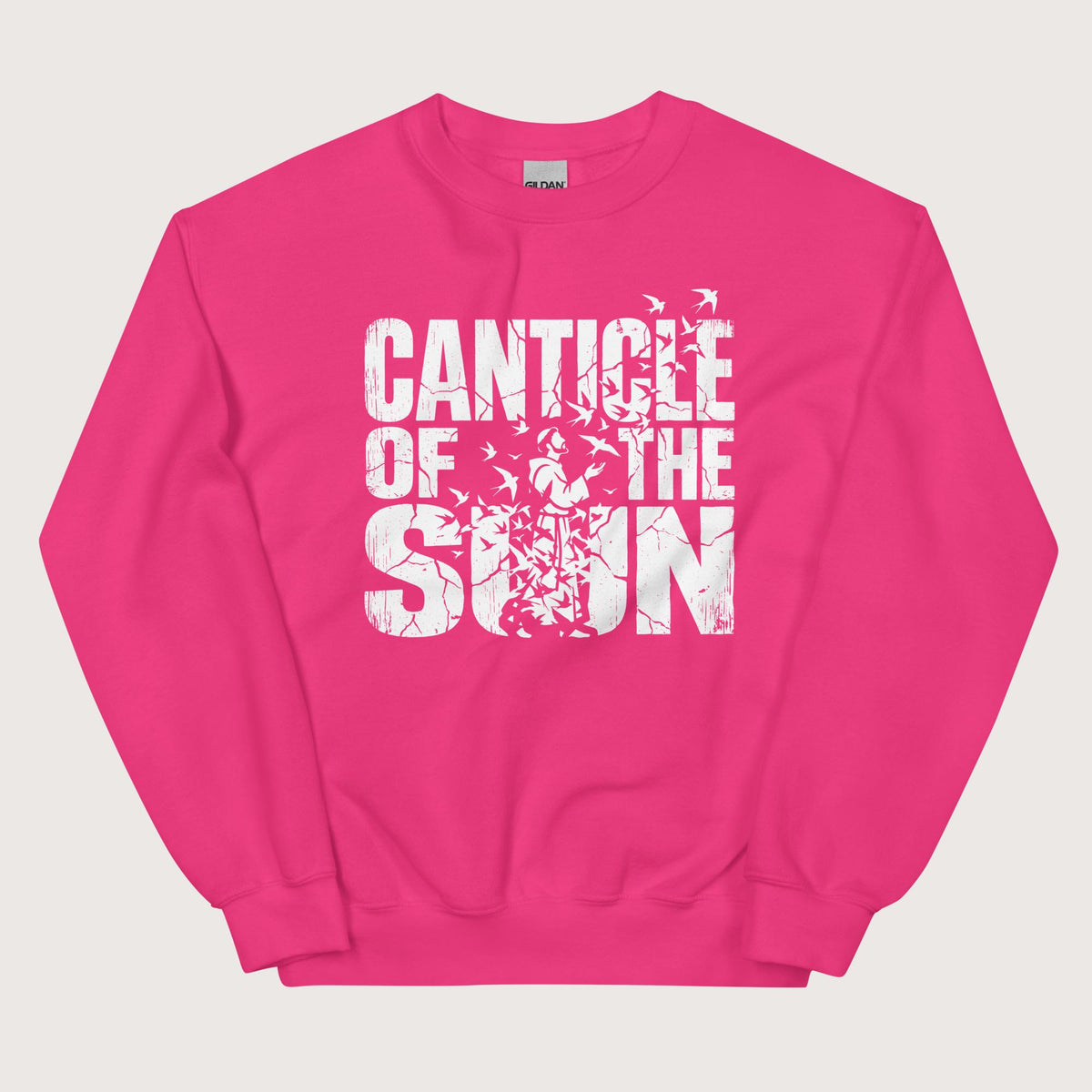 Heliconia Canticle of the Sun Saint Francis of Assisi Birds Sweatshirt - history buff gift by HistoHead