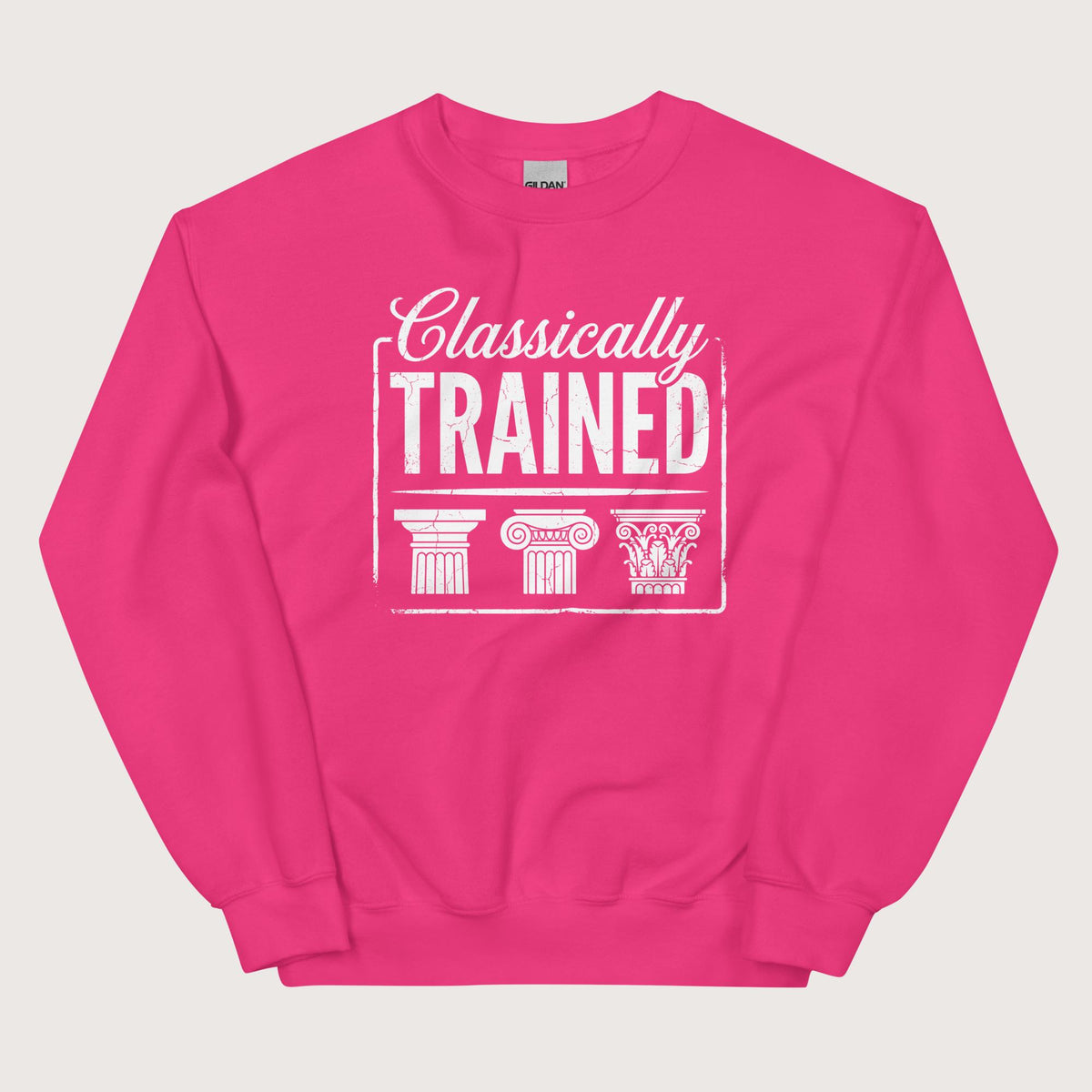 Heliconia Classically Trained Sweatshirt - history buff gift by HistoHead