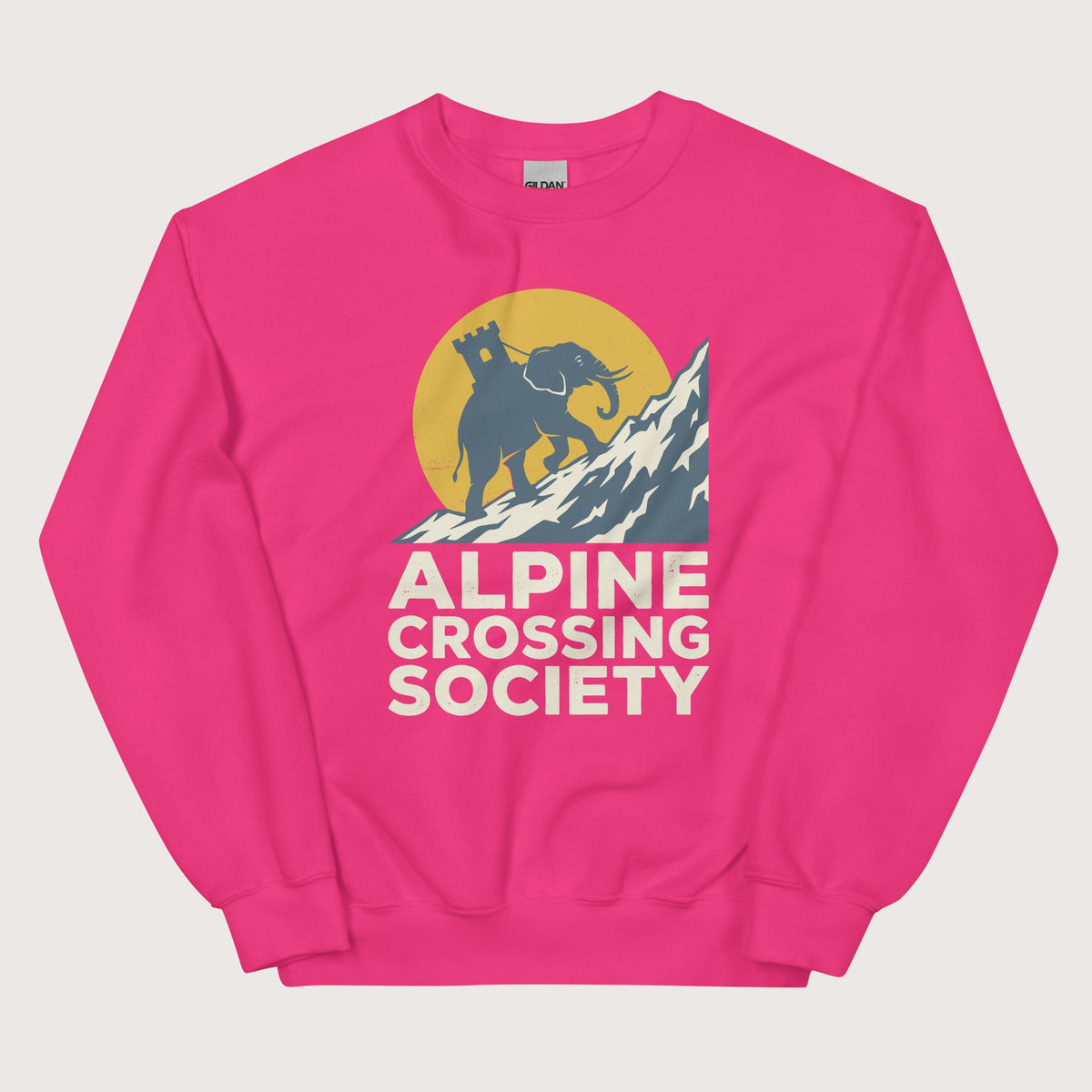 Heliconia Alpine Crossing Society Sweatshirt - history buff gift by HistoHead