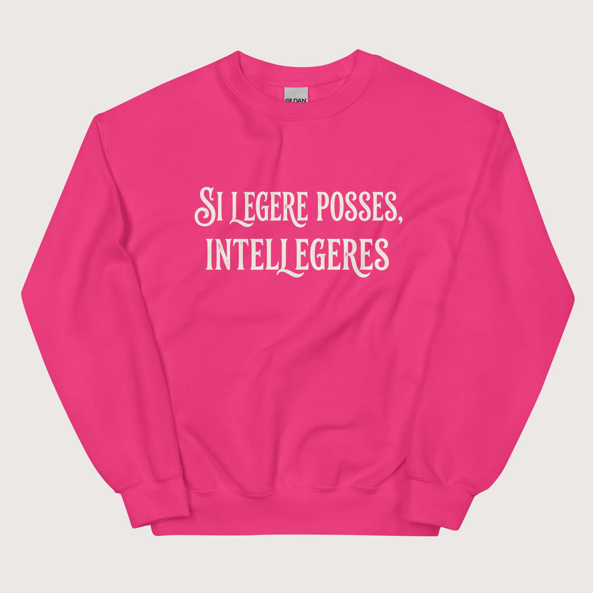Heliconia If You Could Read It You Would Understand in Latin Sweatshirt - history buff gift by HistoHead