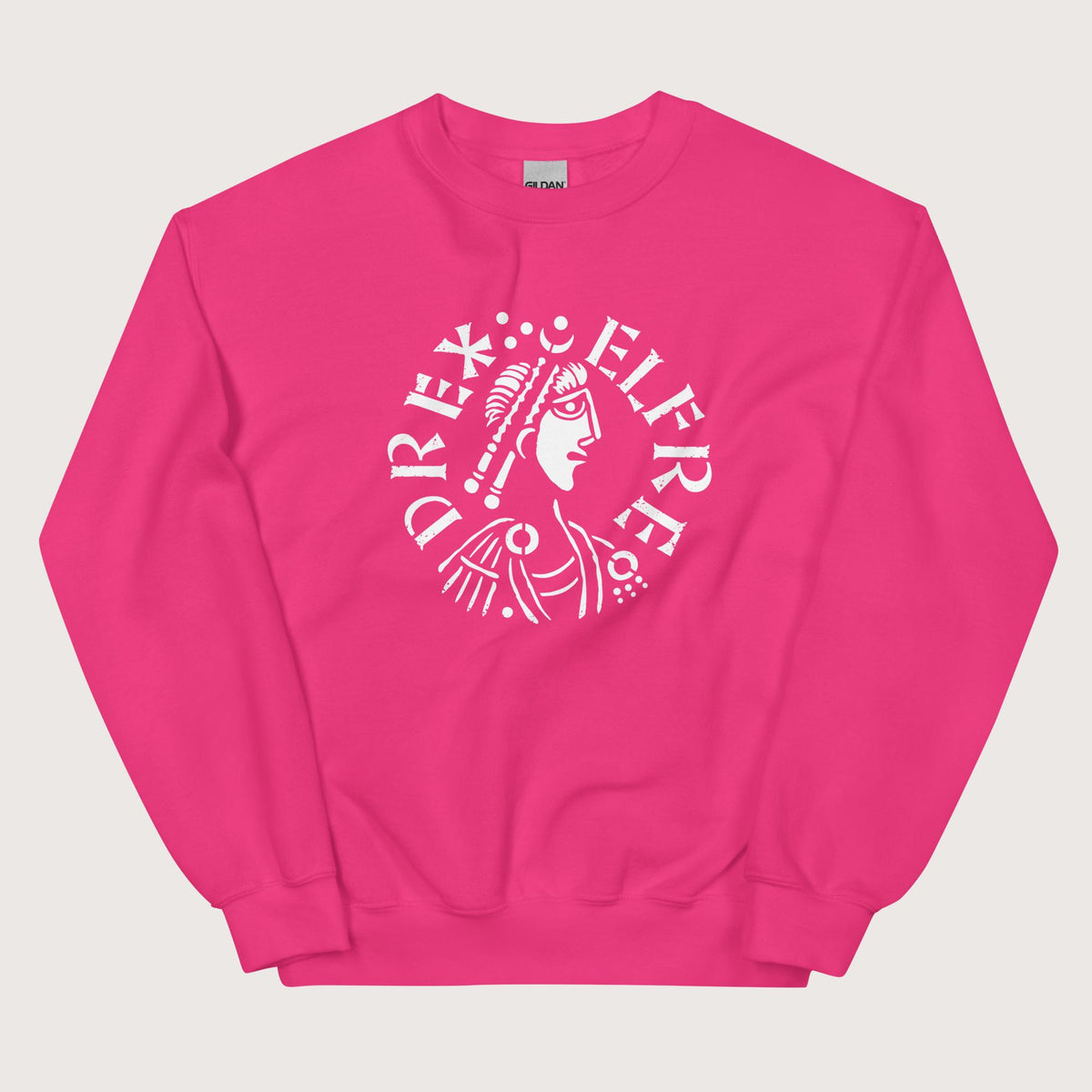Heliconia Alfred the Great Penny Sweatshirt - history buff gift by HistoHead