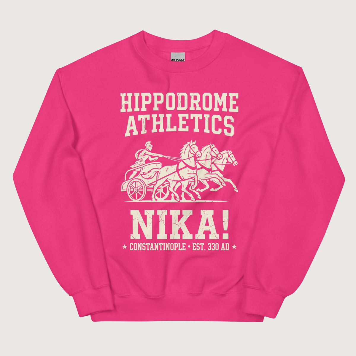 Heliconia Hippodrome Athletics Sweatshirt - history buff gift by HistoHead