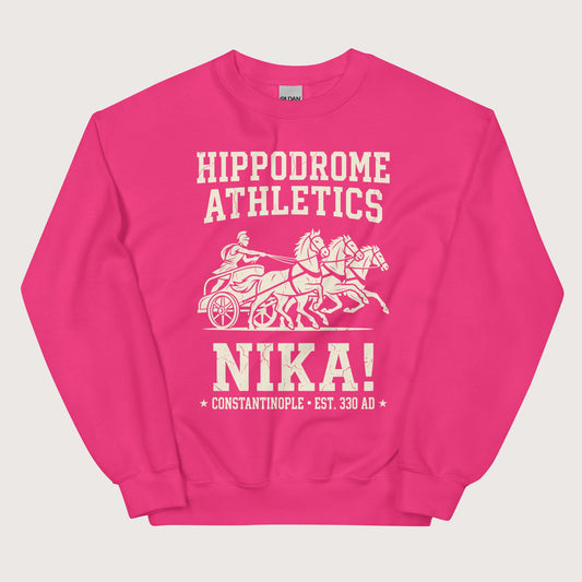 Heliconia Hippodrome Athletics Sweatshirt - history buff gift by HistoHead