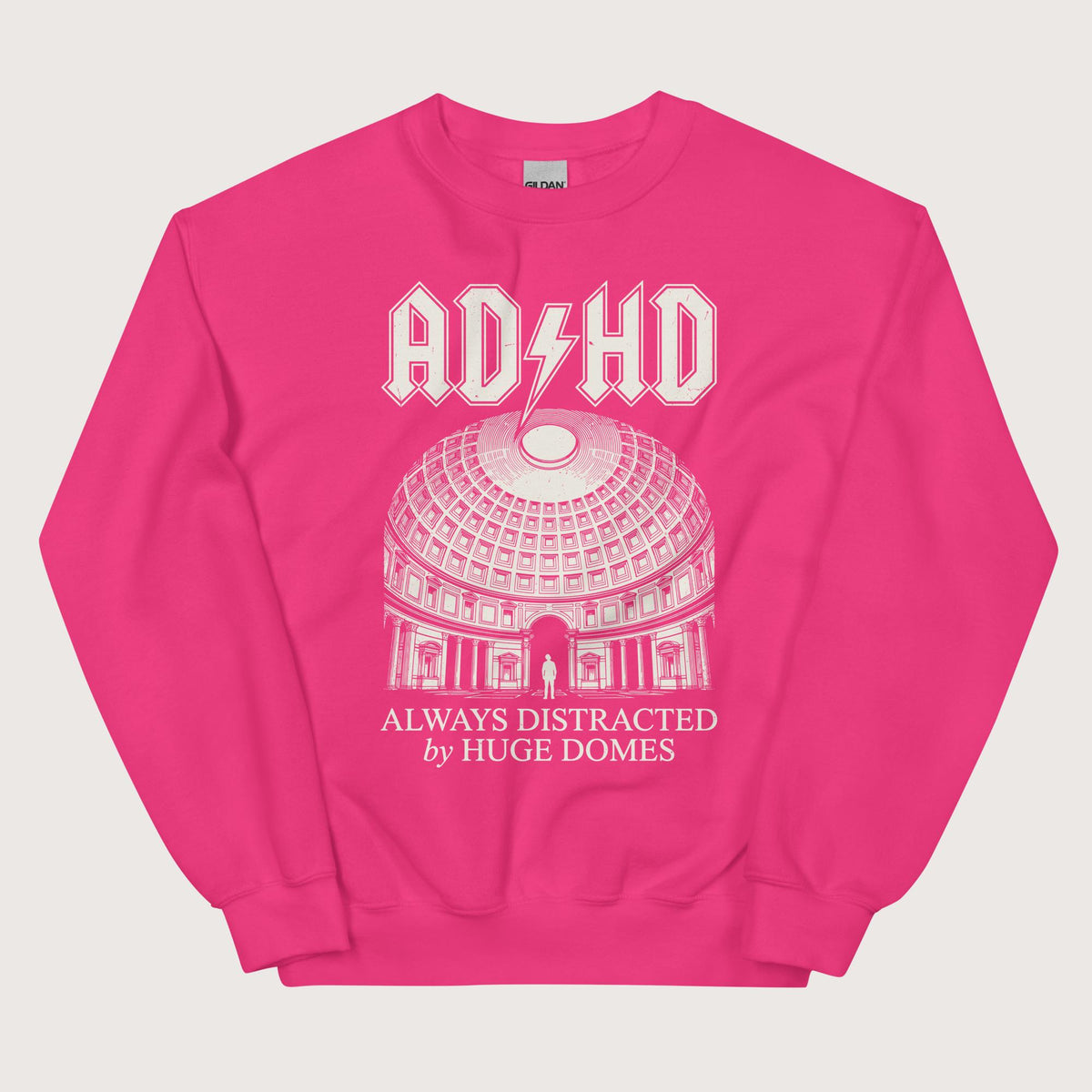 Heliconia Always Distracted by Huge Domes Sweatshirt - history buff gift by HistoHead