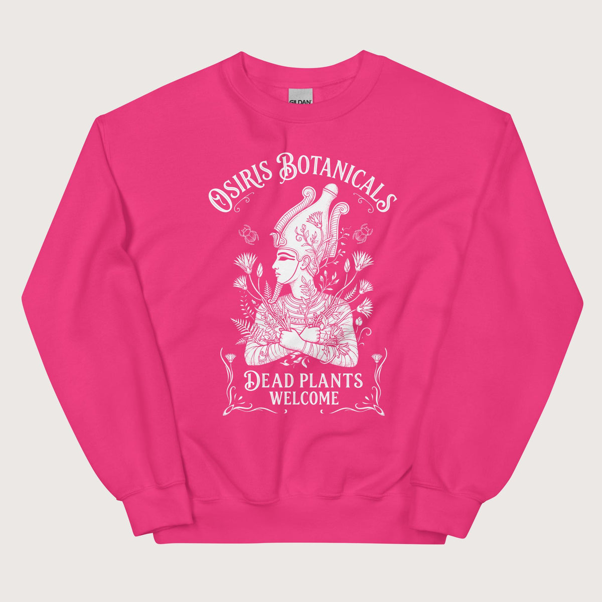 Heliconia Osiris Botanicals Sweatshirt - history buff gift by HistoHead