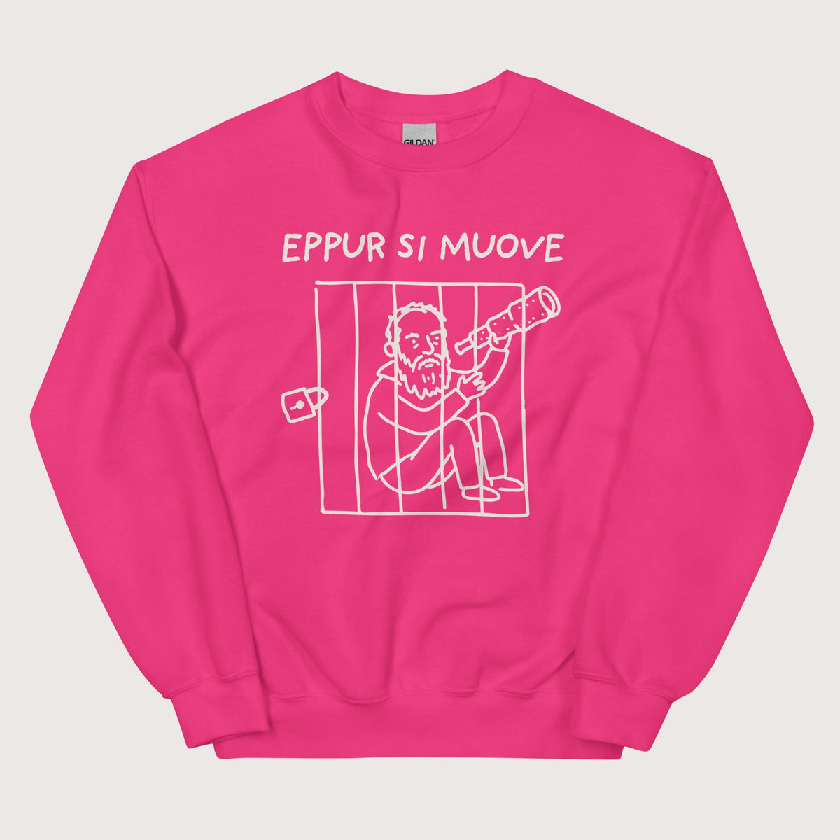 Heliconia Galileo Galilei And Yet It Moves Sweatshirt - history buff gift by HistoHead