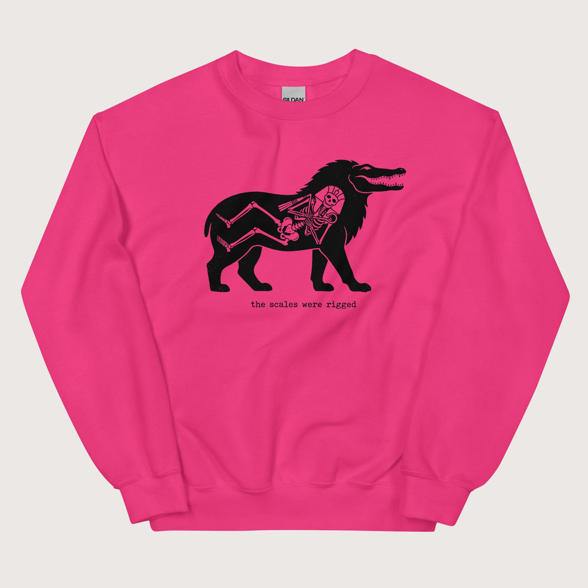 Heliconia The Scales Were Rigged Sweatshirt - history buff gift by HistoHead