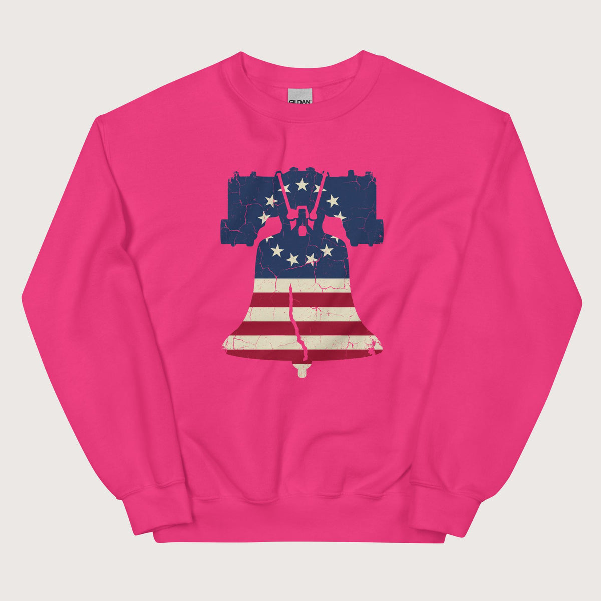 Heliconia Liberty Bell Sweatshirt - history buff gift by HistoHead