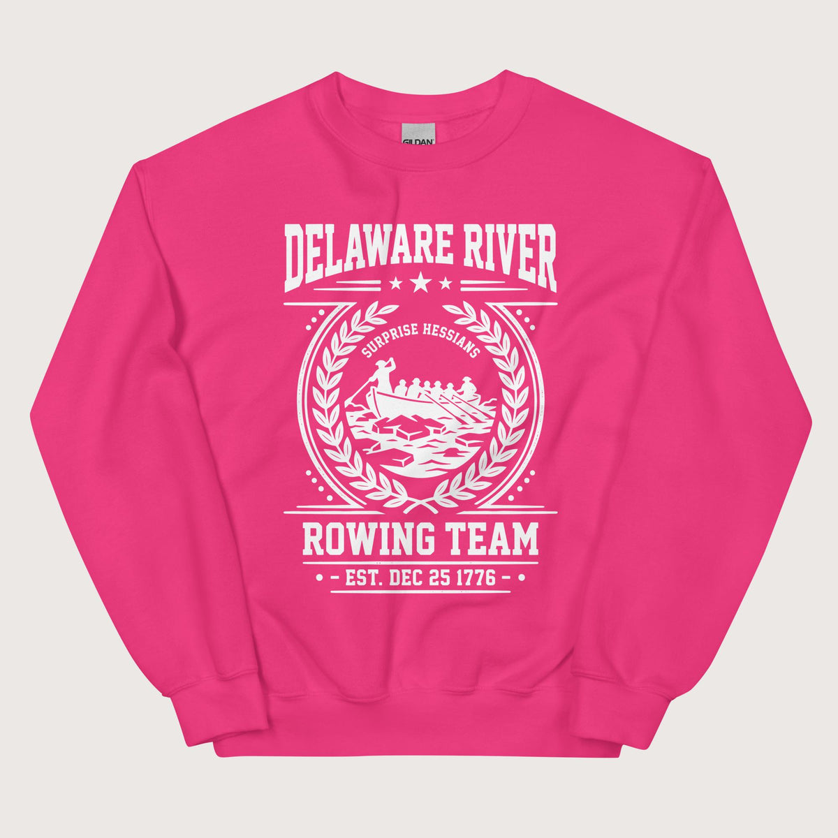 Heliconia Delaware River Rowing Team Sweatshirt - history buff gift by HistoHead