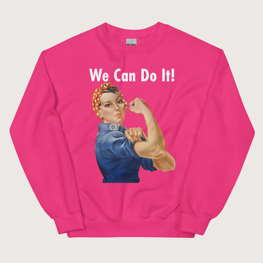 Heliconia Rosie We Can Do It Sweatshirt - history buff gift by HistoHead