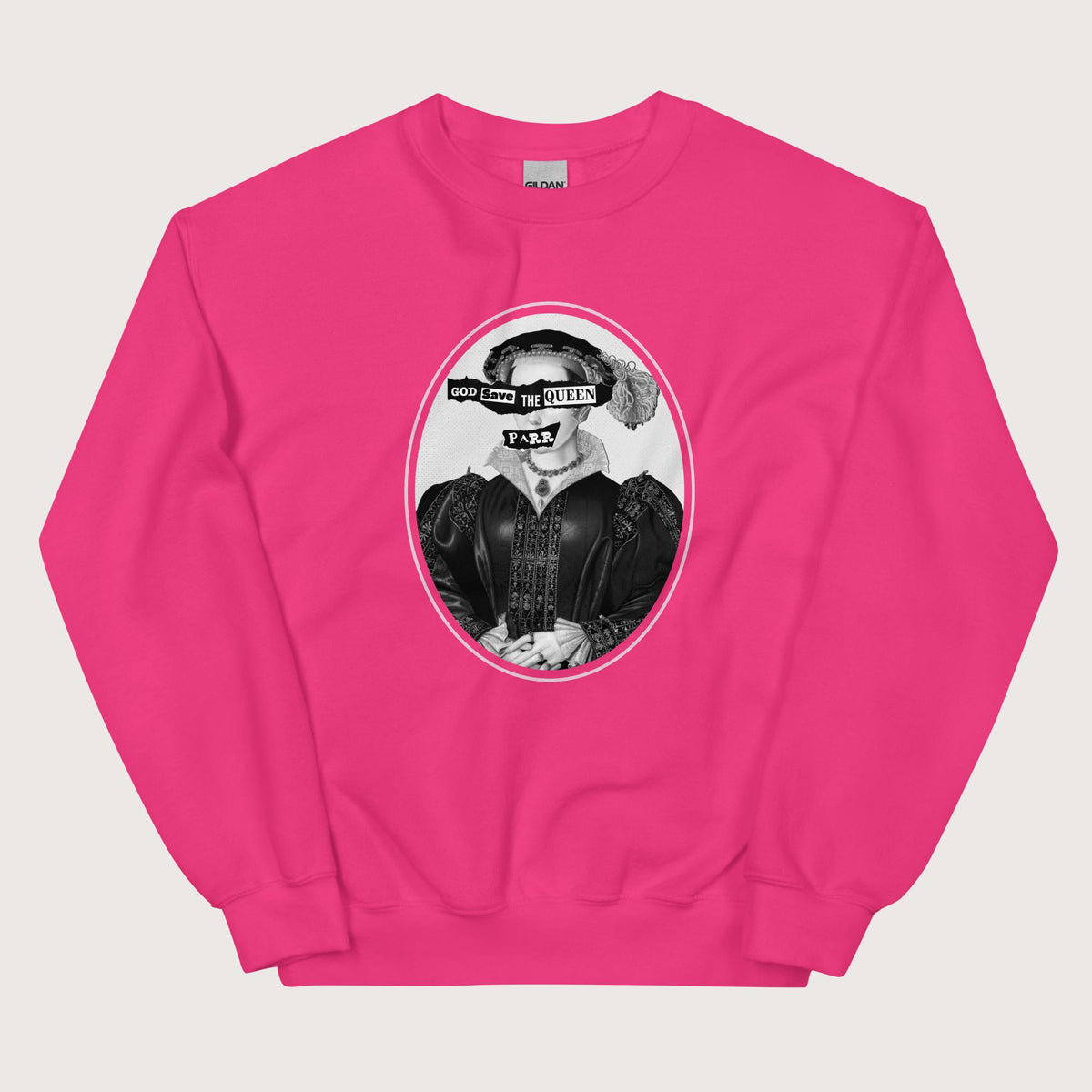 Heliconia God Save the Queen Catherine Parr Sweatshirt - history buff gift by HistoHead