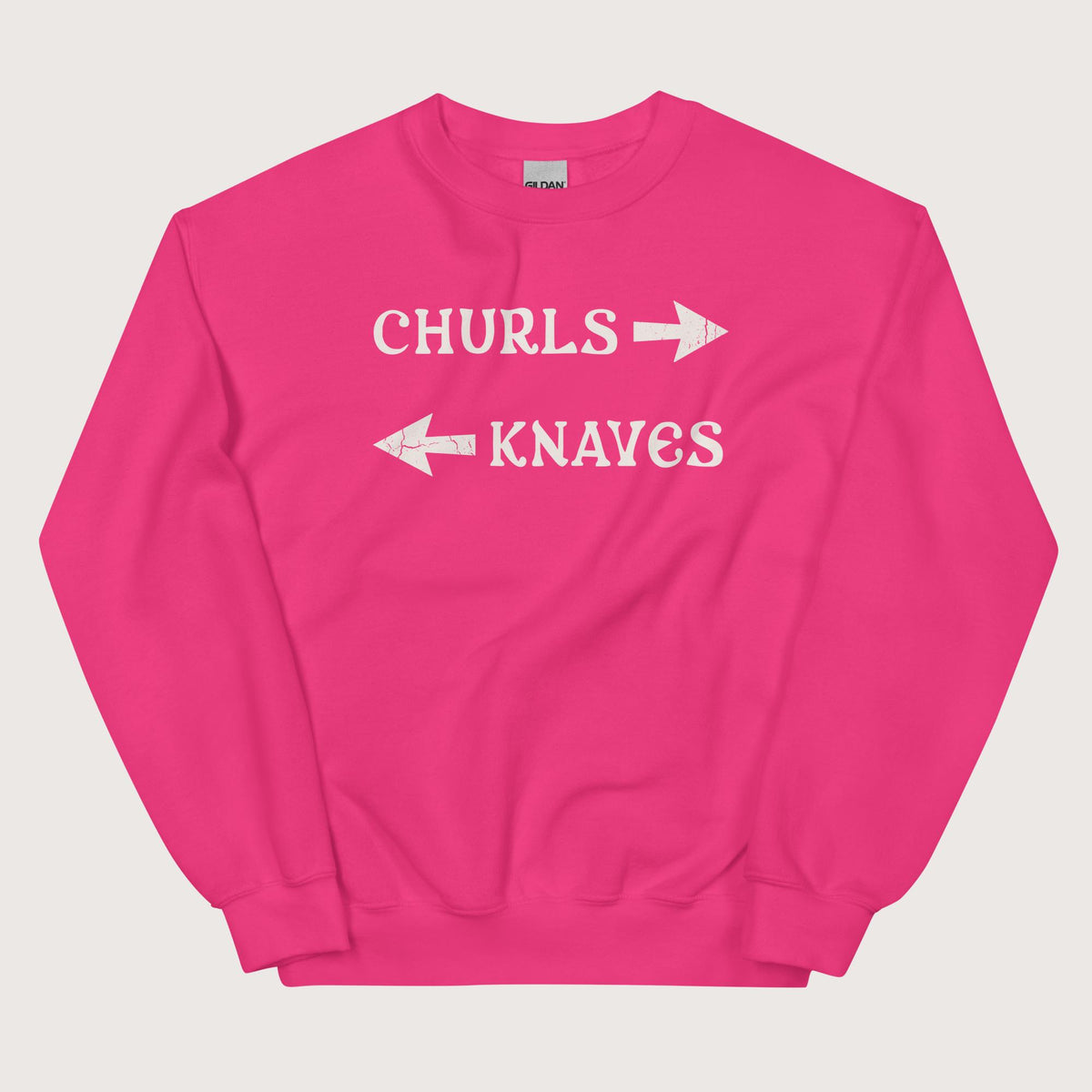 Heliconia Churls or Knaves Sweatshirt - history buff gift by HistoHead