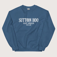 Indigo Blue Sutton Hoo Sweatshirt - history buff gift by HistoHead