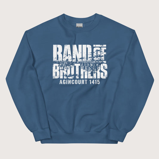 Indigo Blue Band of Brothers Agincourt 1415 Sweatshirt - history buff gift by HistoHead