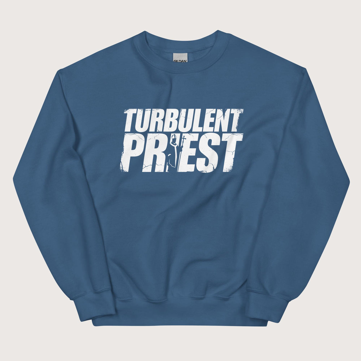 Indigo Blue Thomas Becket Turbulent Priest Sweatshirt - history buff gift by HistoHead