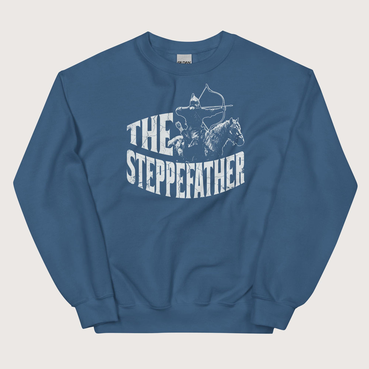 Indigo Blue The Steppefather Sweatshirt - history buff gift by HistoHead