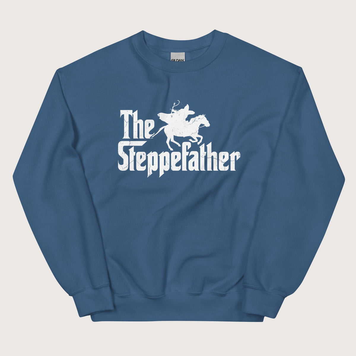 Indigo Blue The Steppefather Parthian Shot Sweatshirt - history buff gift by HistoHead