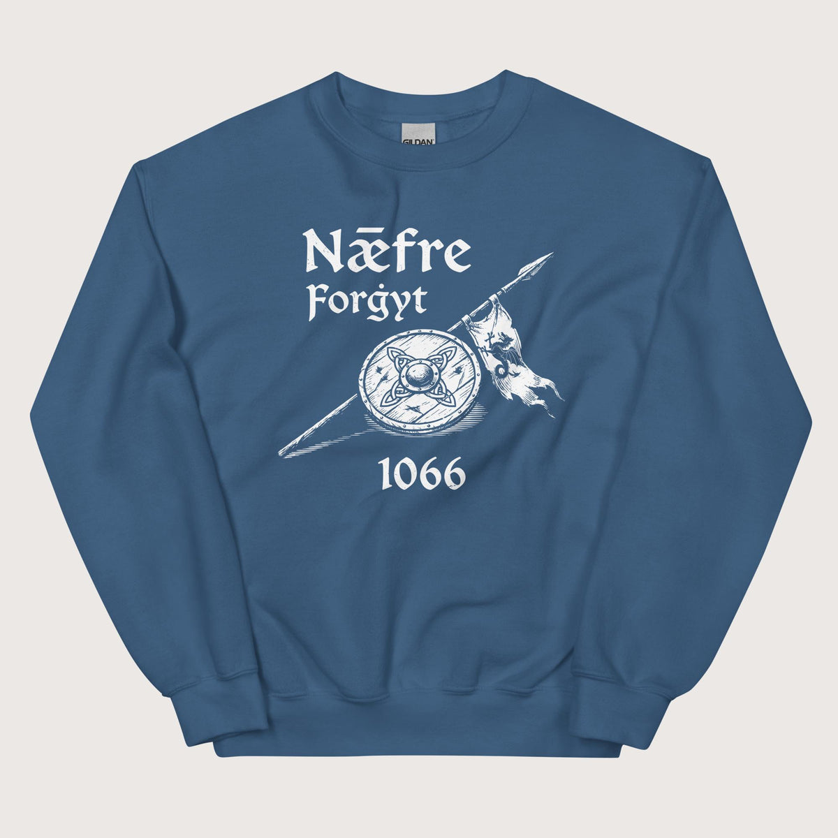 Indigo Blue Never Forget 1066 Sweatshirt - history buff gift by HistoHead