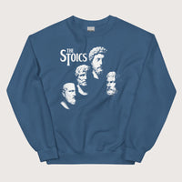 Indigo Blue The Stoics Sweatshirt - history buff gift by HistoHead