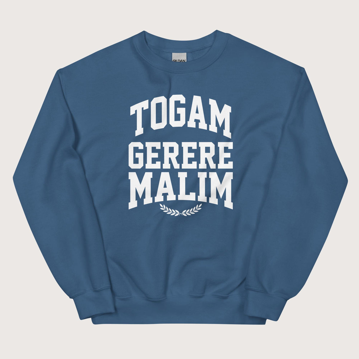 Indigo Blue Latin I'd Rather Be Wearing A Toga Sweatshirt - history buff gift by HistoHead
