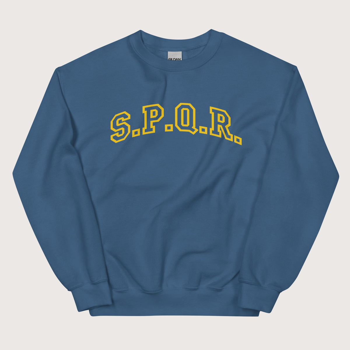 Indigo Blue SPQR Sweatshirt - history buff gift by HistoHead