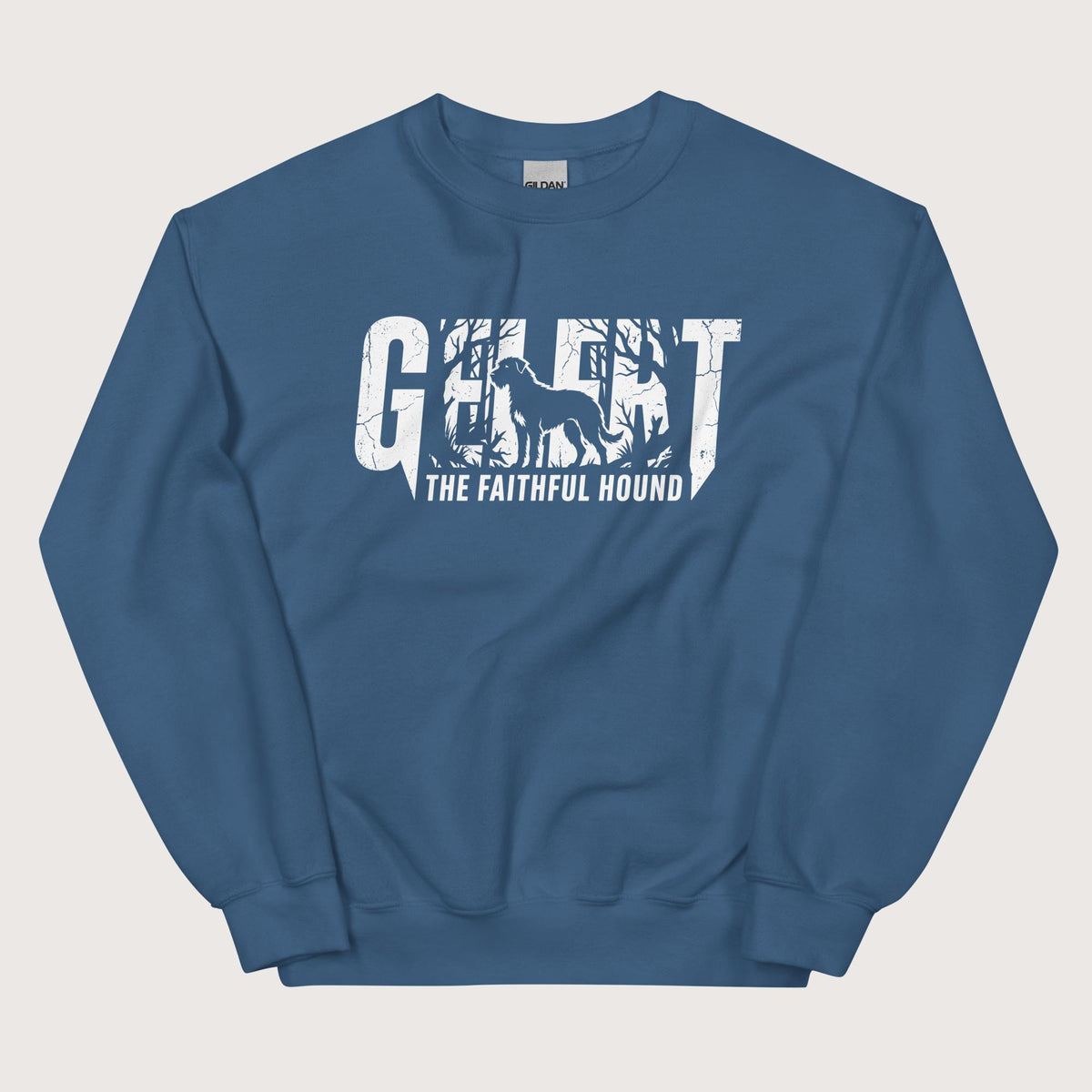 Indigo Blue Gelert The Faithful Hound Sweatshirt - history buff gift by HistoHead