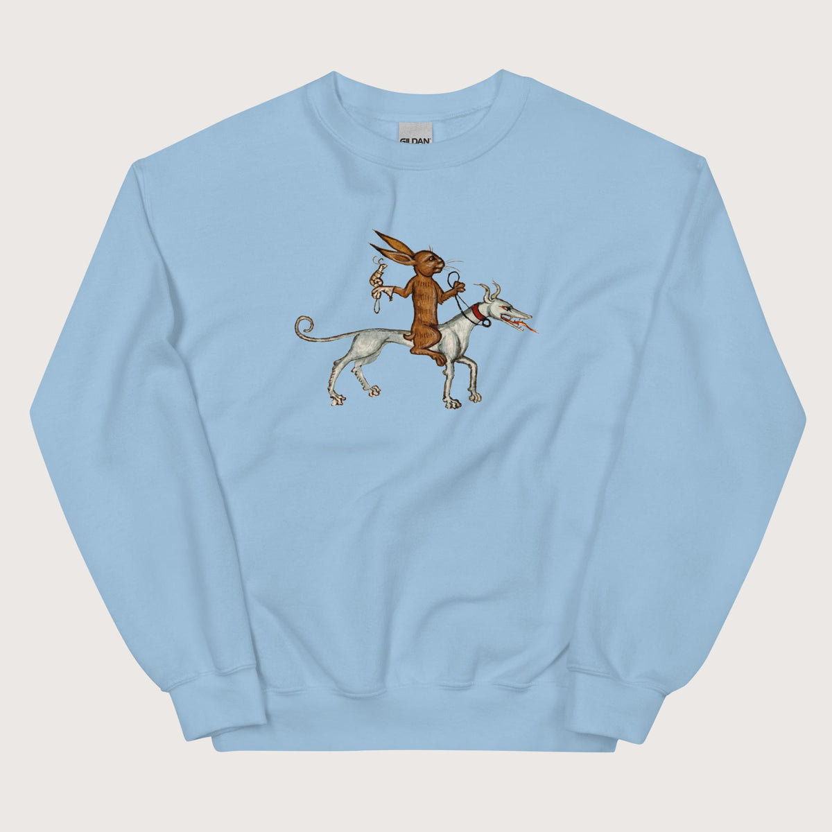 Light Blue On a Quest Sweatshirt - history buff gift by HistoHead