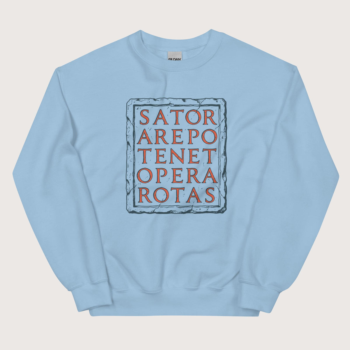 Light Blue Sator Rotas Sweatshirt - history buff gift by HistoHead