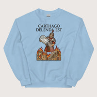 Light Blue Salting Carthage Sweatshirt - history buff gift by HistoHead