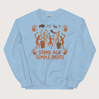 Light Blue Stone Age Temple Pilots Sweatshirt - history buff gift by HistoHead
