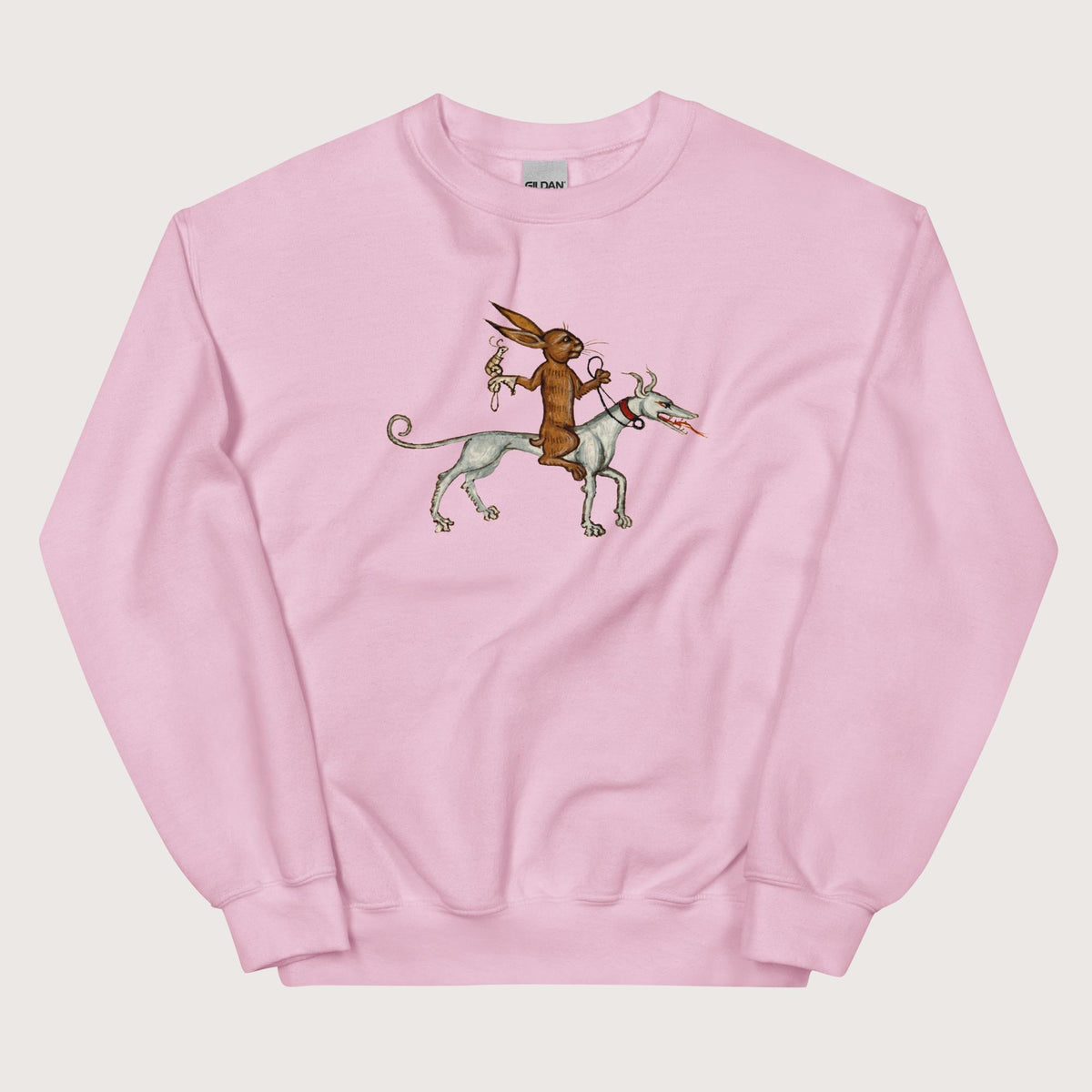 Light Pink On a Quest Sweatshirt - history buff gift by HistoHead