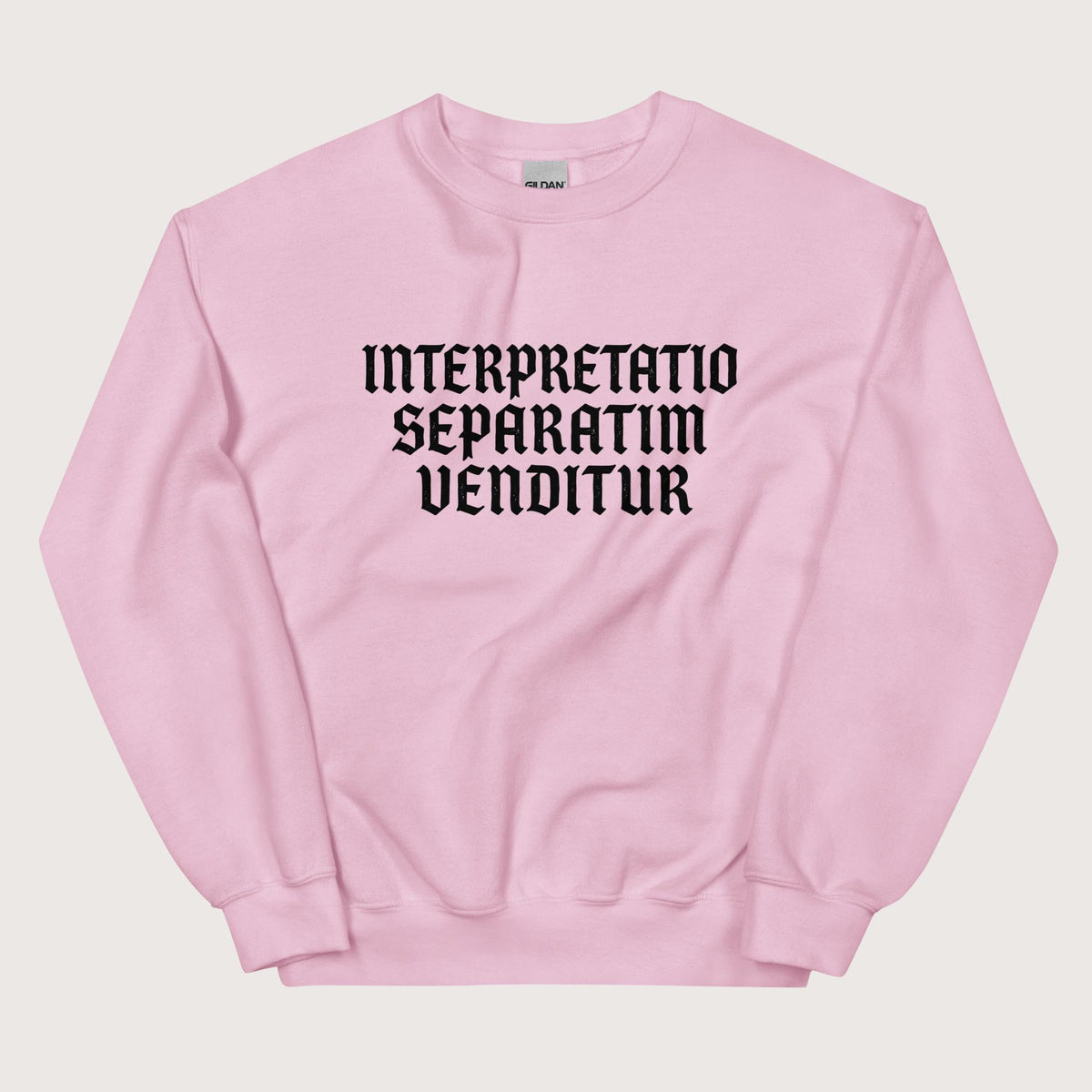 Light Pink Translation Sold Separately in Latin Sweatshirt - history buff gift by HistoHead