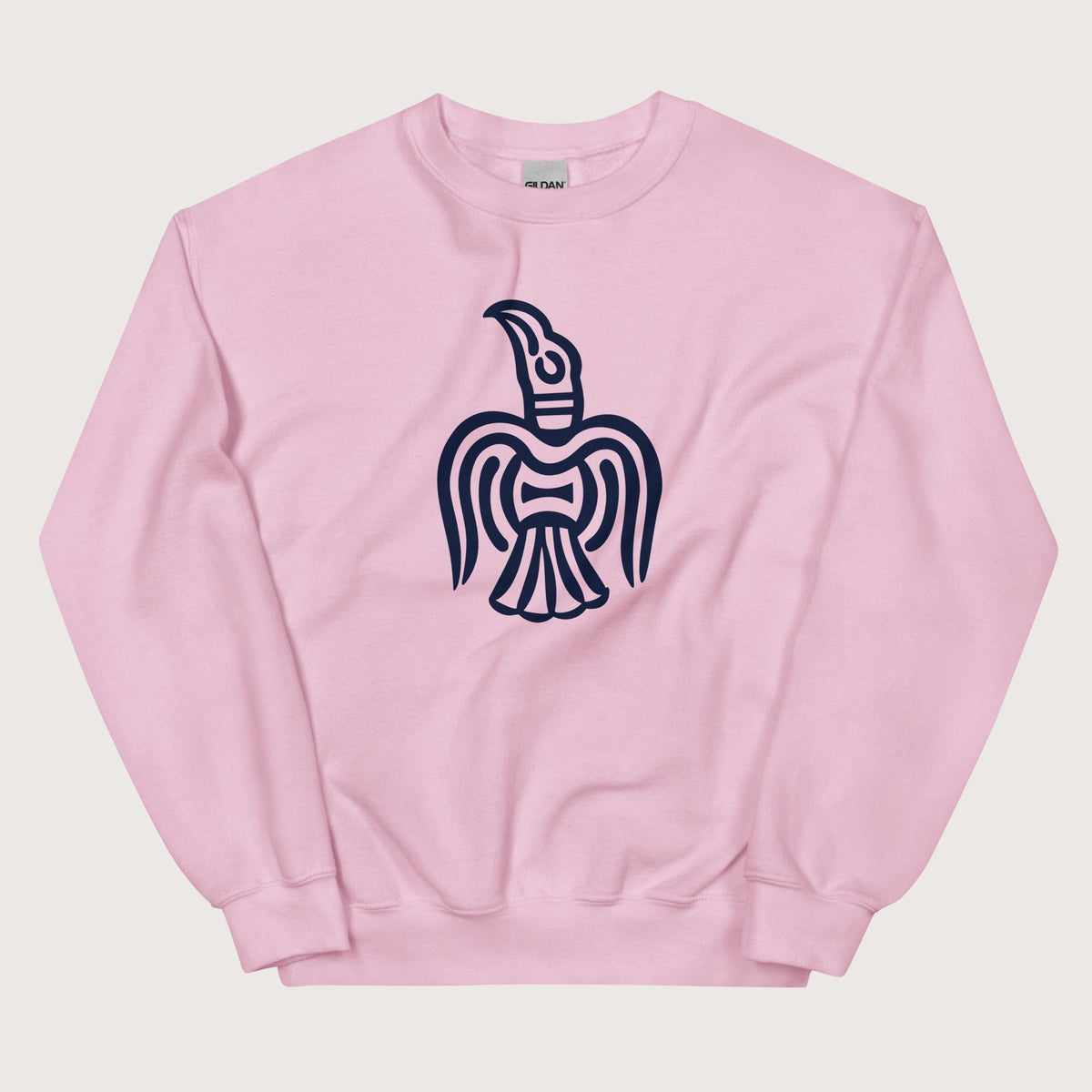 Light Pink Viking York Raven Sweatshirt - history buff gift by HistoHead