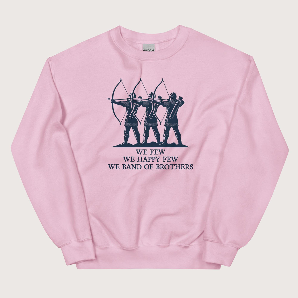 Light Pink Band of Brothers Sweatshirt - history buff gift by HistoHead