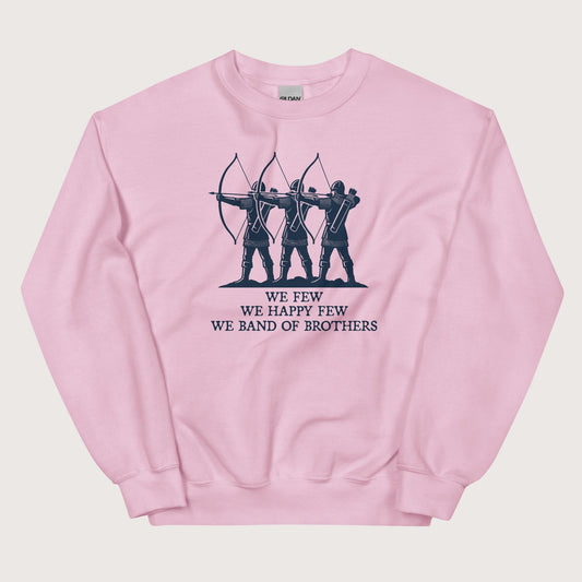 Light Pink Band of Brothers Sweatshirt - history buff gift by HistoHead
