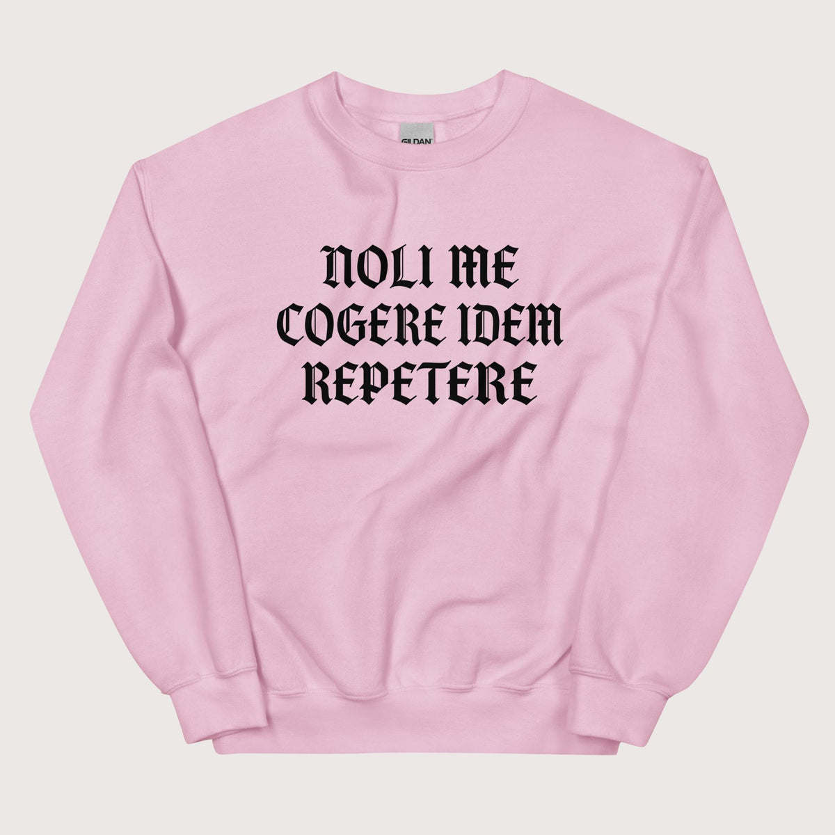 Light Pink Don't Make Me Repeat Myself Sweatshirt - history buff gift by HistoHead