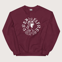Maroon Alfred the Great Penny Sweatshirt - history buff gift by HistoHead