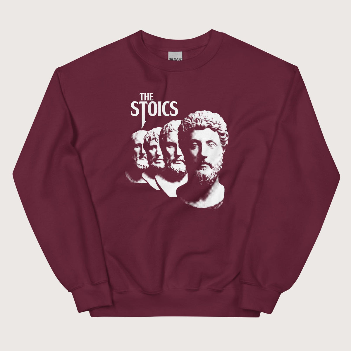 Maroon The Stoics Band Sweatshirt - history buff gift by HistoHead