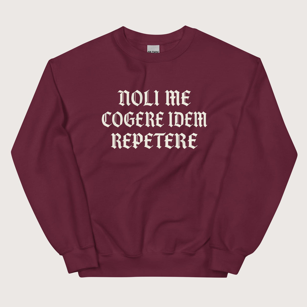 Maroon Don't Make Me Repeat Myself Sweatshirt - history buff gift by HistoHead