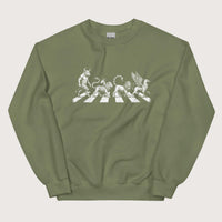 Military Green Beast Road Sweatshirt - history buff gift by HistoHead