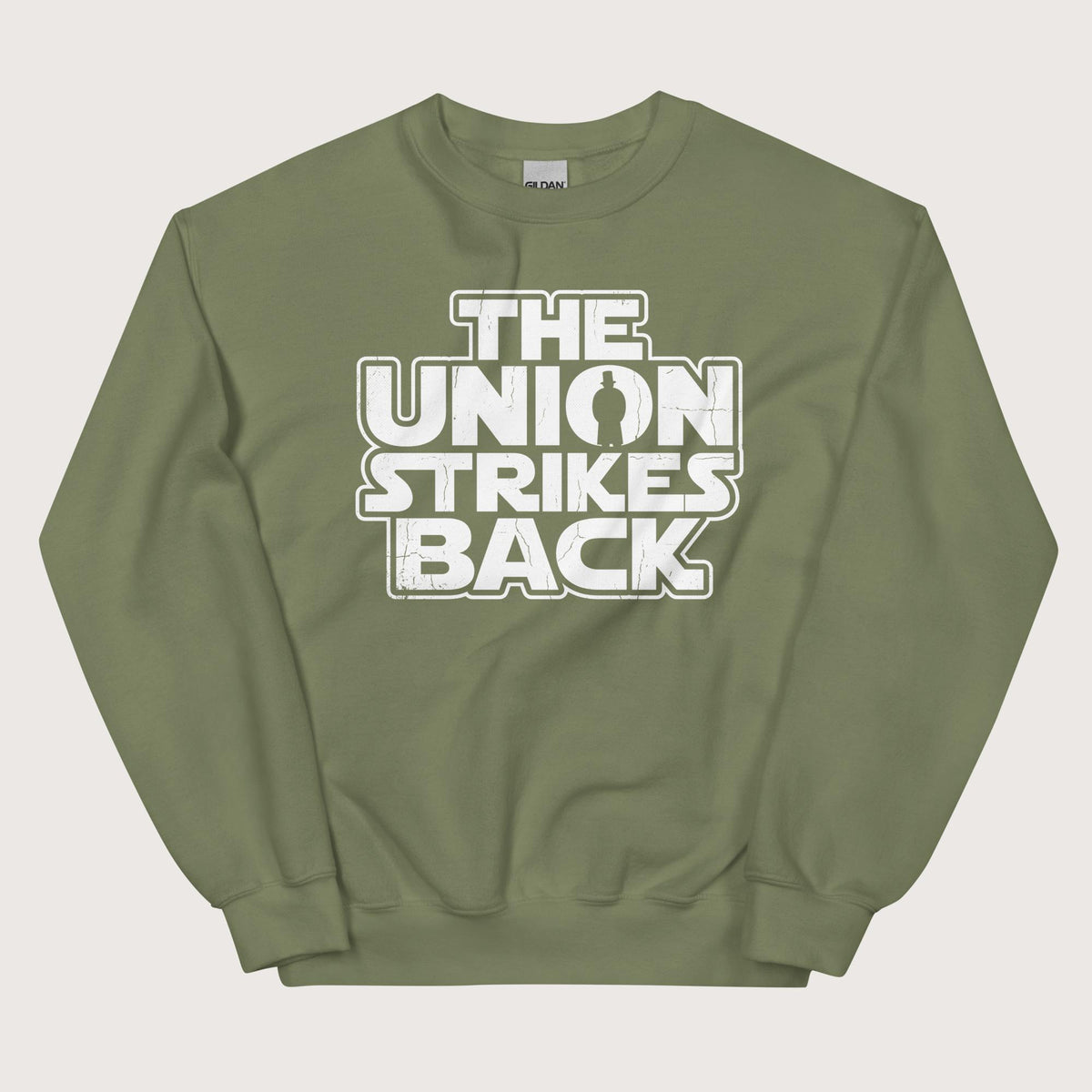 Military Green The Union Strikes Back Sweatshirt - history buff gift by HistoHead