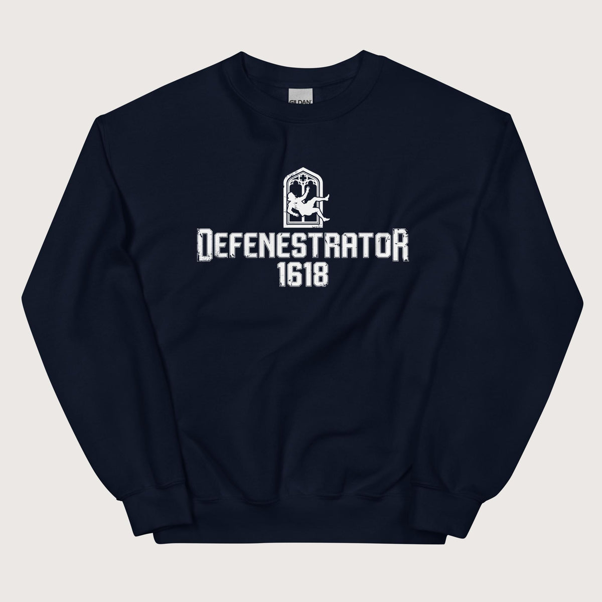 Navy Defenestrator Sweatshirt - history buff gift by HistoHead