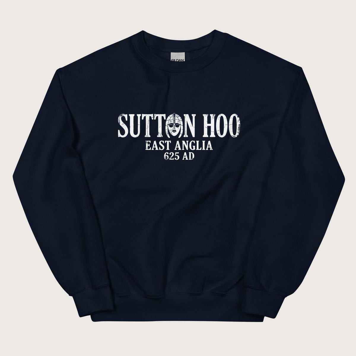 Navy Sutton Hoo Sweatshirt - history buff gift by HistoHead
